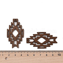 Pendentifs en bois de teinture de peuplier&nbsp;WOOD-S060-01D