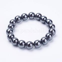 Set di gioielli in ematite sintetica magnetica elettroplate&nbsp;SJEW-G060-03A