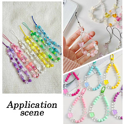 Kits de perles acryliques opaques et transparentes&nbsp;MACR-SP0001-48A