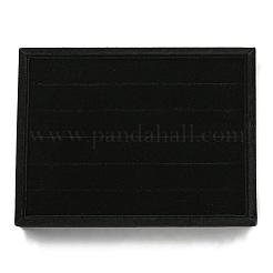 Samt-Aufbewahrungsboxen mit 5 Schlitz für Ringdisplays&nbsp;CON-G022-02B