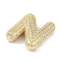 Porte micro ouvrent pendentifs zircone cubique en laiton de placage&nbsp;KK-Q790-01N-G