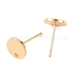 Componenti per orecchini a perno in ottone Shegrace&nbsp;XGRQ64450-856G