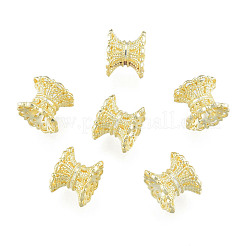 Bouchons à double perle en laiton&nbsp;KK-N259-23