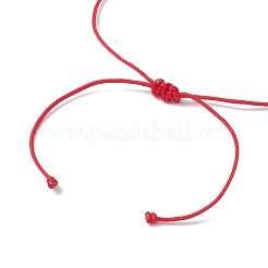 5 Stück 5 Stile verstellbare galvanisierte Glasperlen-Armband-Sets&nbsp;BJEW-JB10380