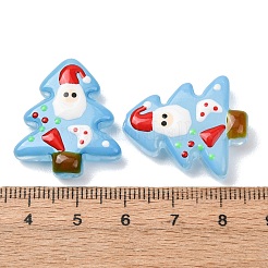 Handgefertigte Bunte Malerei-Perlen zum Thema Weihnachten&nbsp;LAMP-I027-07J
