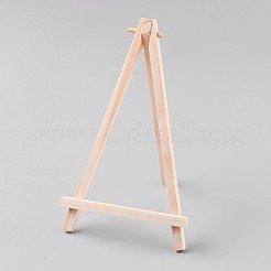 Supports du carnet de croquis de chevalet en bois&nbsp;DIY-WH0077-C03