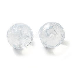 Abalorios de vidrio transparentes&nbsp;GLAA-A012-02C