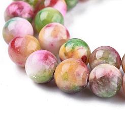 Chapelets de perles de jade &nbsp;G-D264-10mm-XH19