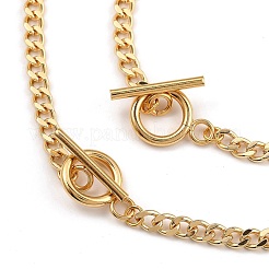 Set di gioielli in braccialetti e collane con catena in ottone&nbsp;X-SJEW-JS01111