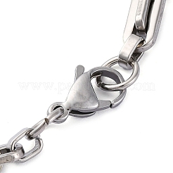 201 Gliederkettenarmbänder aus Edelstahl&nbsp;BJEW-B078-114GP-1