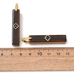 Natürlichen Tigerauge Anhänger&nbsp;GG-CBA51ED-01G-05