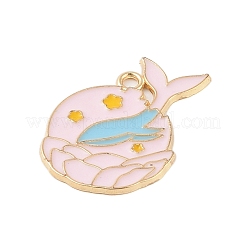 Crémaillère pendentifs en alliage placage&nbsp;LS-FIND-C059-02G-01