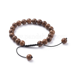 Bracelets réglables en perles de nylon&nbsp;BJEW-JB04708
