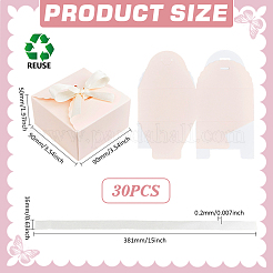 Scatole regalo per riporre la carta&nbsp;CON-WH0110-030D