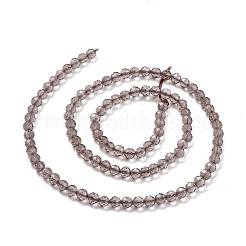 Natürliche Eis Obsidian Perlen Stränge&nbsp;G-D463-10C