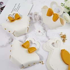 DIY PU Kunstleder Herz Blume Geldbörse machen Sets&nbsp;PURS-WH20005-04B