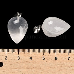 Naturquarz Kristall Anhänger&nbsp;G-M424-02P-08