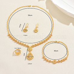 Sets aus hohlen Sonnenblumen- und Tropfen-Armbändern&nbsp;JY5579