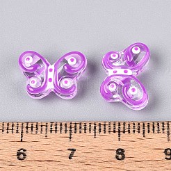 Perle di vetro trasparente&nbsp;GLAA-T025-20C