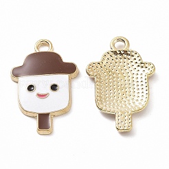 Pendentifs d'émail en alliage&nbsp;ENAM-B054-10G