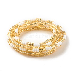 2 stücke sommer schmuck taille perle&nbsp;NJEW-C00024-02