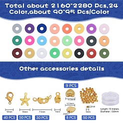 Bracelets extensibles bricolage faisant des kits&nbsp;DIY-SZ0002-77