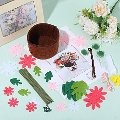 1 Set Vliesstoff-Materialpaket&nbsp;DIY-SC0032-33B