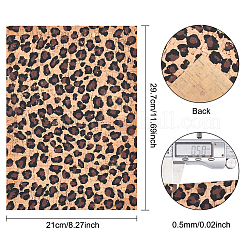 Fogli stampati in sughero&nbsp;DIY-BC0004-89