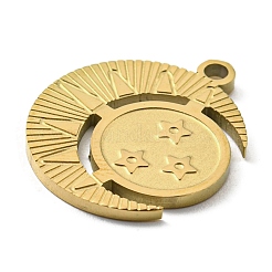 Pendentifs en acier inoxydable chirurgical 316L avec placage ionique (IP)&nbsp;STAS-M317-12G
