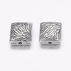 Abalorios de aleación de estilo tibetano&nbsp;X-TIBEB-ZN29282-S-LF