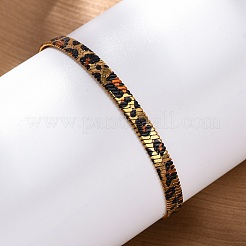 Schlangenkettenarmbänder aus 304 Edelstahl für Damen&nbsp;BJEW-A034-03G