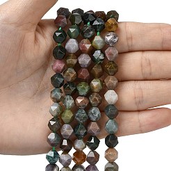 Natur Indien Achat Perlen Stränge&nbsp;G-Z119-A29-02