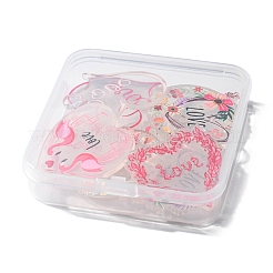 Pendenti acrilici a tema san valentino 10 pz 5 stili&nbsp;MACR-FS0001-40
