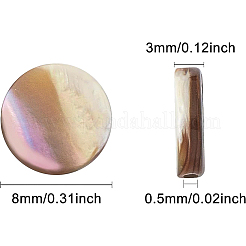 Natürliche Abalone-Muschel / Paua-Muschelperlen&nbsp;SSHEL-BC0001-09