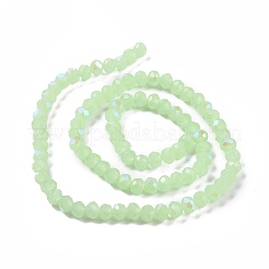 Chapelets de perles en verre électroplaqué&nbsp;EGLA-A034-J1mm-L04