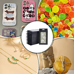 Cajas de cartón creativas plegables rectangulares&nbsp;CON-WH0087-99B