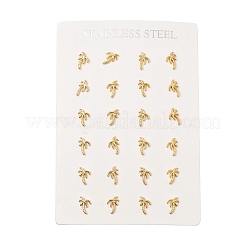 Pendientes de acero inoxidable 304 para mujer&nbsp;SA-CBA7062-25G