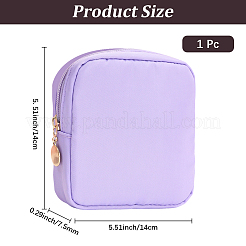 Borsa portatrucchi quadrata in poliestere&nbsp;ABAG-CP0001-30