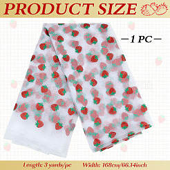 3 Yards Polyester-Gazestoff&nbsp;DIY-WH0308-725B