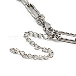 Bracciali con catene in acciaio inossidabile 304 anti-ossidazione per uomo e donna&nbsp;BJEW-D042-20P