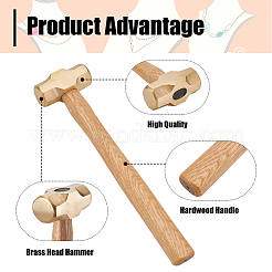 Marteau en laiton&nbsp;TOOL-WH0159-60A