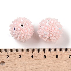 Perline di strass in pasta polimerica luminosa fatte a mano&nbsp;CLAY-H003-04E