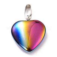 Pendentifs en hématite synthétique sans magnétique électrolytique&nbsp;G-I315-01C