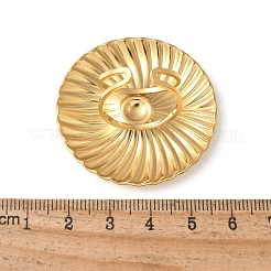 Offener Manschettenring aus 304 Edelstahl für Damen&nbsp;LS-RJEW-Z088-02G-04