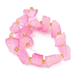 Brins bruts de perles de cristal de quartz naturel&nbsp;G-Z131-J01-11