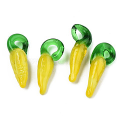 Manuelle Bunte Malerei Anhänger & Charms&nbsp;X-LAMP-S188-15