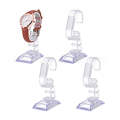Espositori per orologi singoli in acrilico a forma di C&nbsp;ODIS-WH0086-087