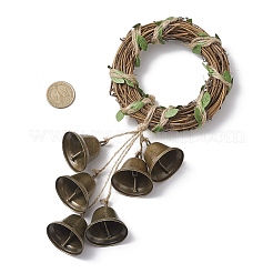 Pendentif cloche de fer décoration&nbsp;HJEW-TA00375