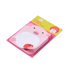 Blocs de notas con forma de animales de dibujos animados&nbsp;DIY-WH0453-14F