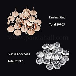Kits de fabrication de boucles d'oreilles bricolage&nbsp;DIY-UN0001-43RG